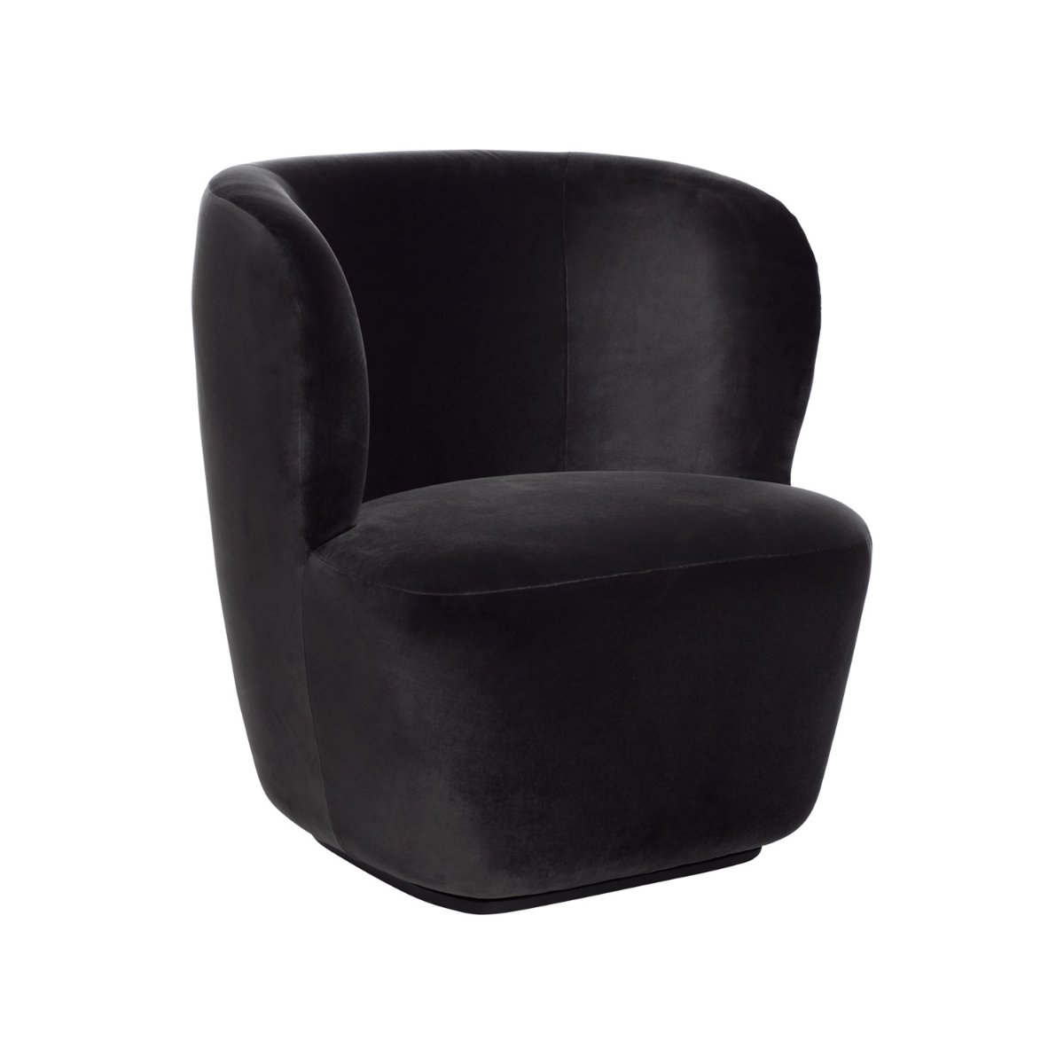 Stay Lounge Chair - Small Returning Swivel | Gubi | Rypen