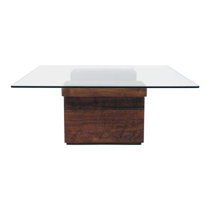 SQG 38 Square Glass Top Table Image