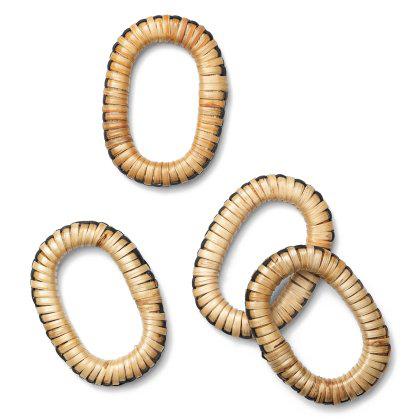 Weave Napkin Rings - Set of 4 Image