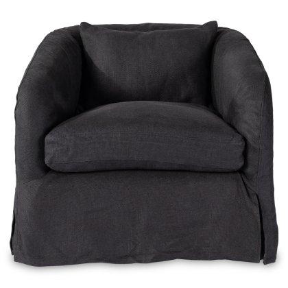 Tromso Slipcover Swivel Lounge Chair Image