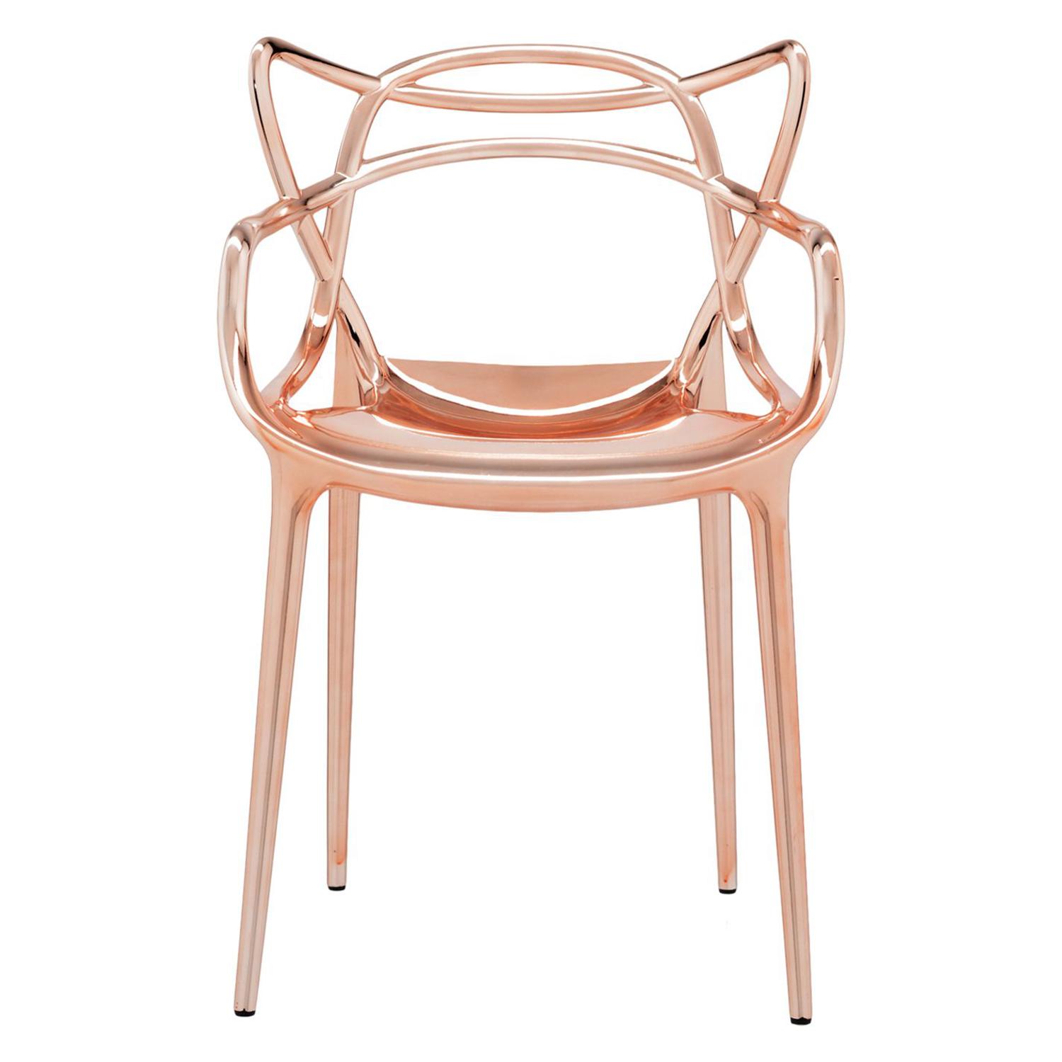 stout Wonen studio Masters Metallic Chair Set of 2 | Kartell | Rypen