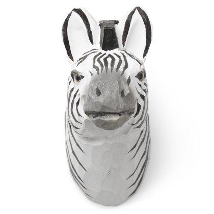 Hand-Carved Zebra Hook Image