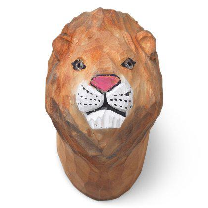 Hand-Carved Lion Hook Image