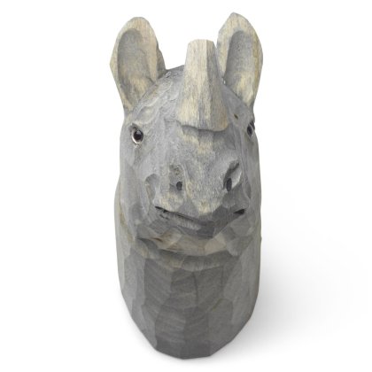 Hand-Carved Rhino Hook Image