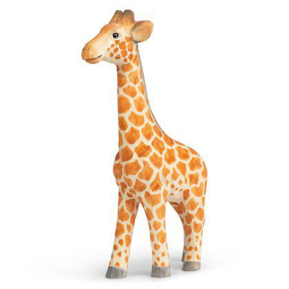 Hand-Carved Giraffe Image