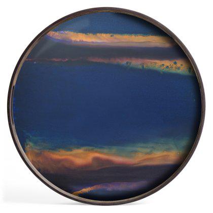 Organic Small Round Serving Tray Image