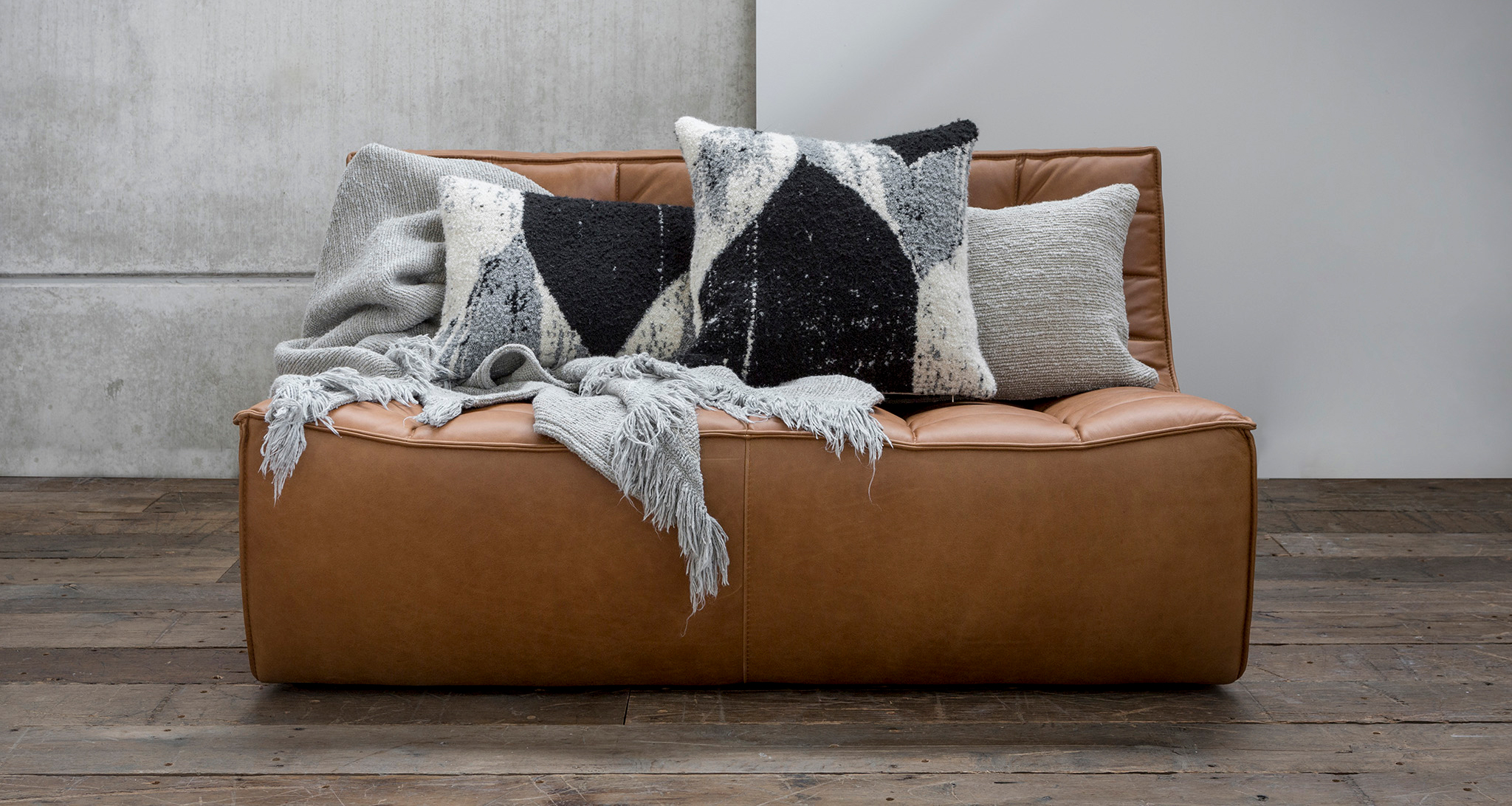 grey chevron cushion