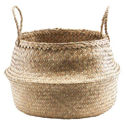 Woven Seagrass Storage Basket Image