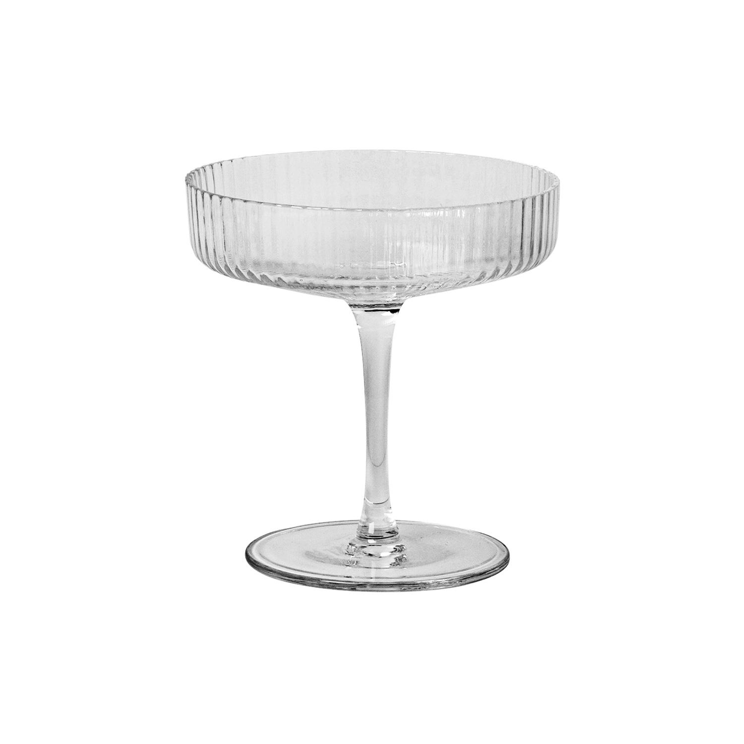 Ripple Champagne Saucer - Set of 2