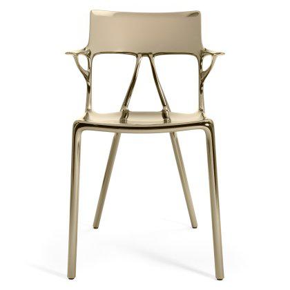 A.I. Metallic Chair Set of 2 Image