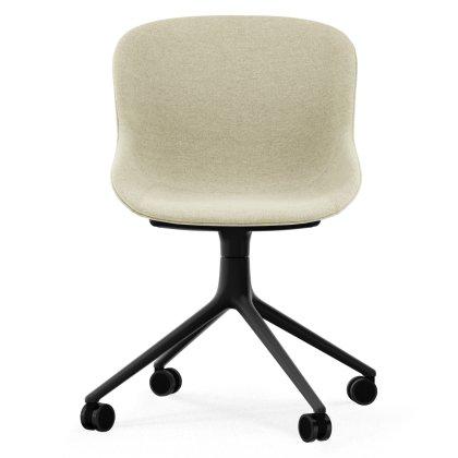 Hyg Fully Upholstered 4-Wheel Swivel Chair Image