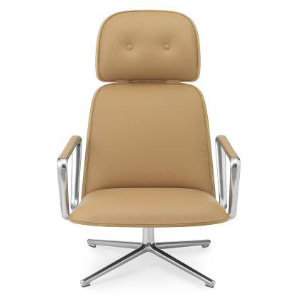 Pad Swivel High Lounge Chair Image