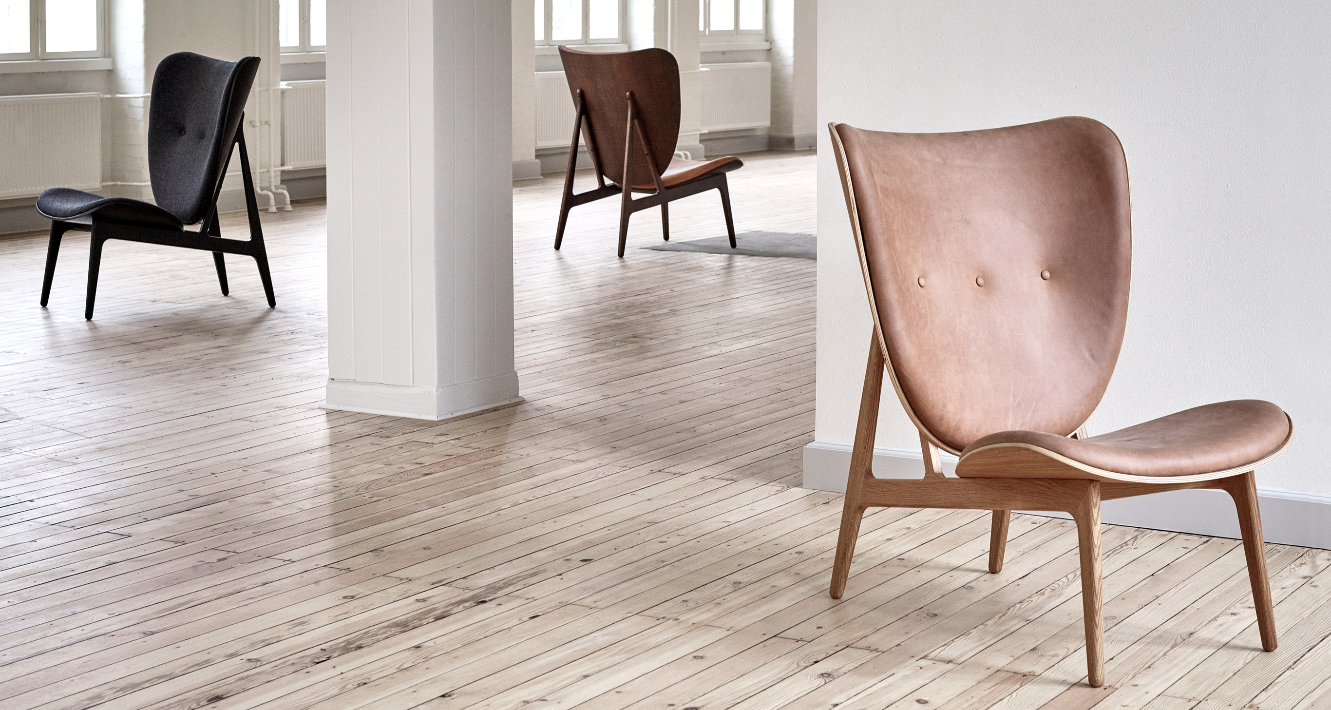 Elephant Lounge Chair, Wool | NORR11 | Rypen