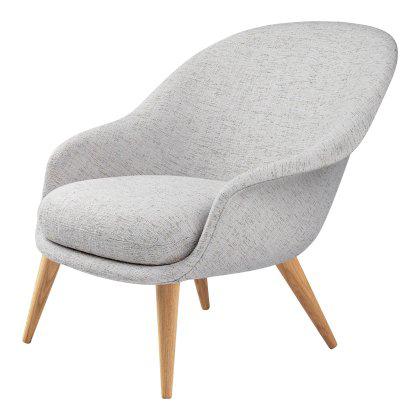 Bat Lounge Chair - Low Back, Wood Base Image