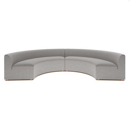 Blockhouse Modular Sectional - 4 Seat Curve Sofa Image