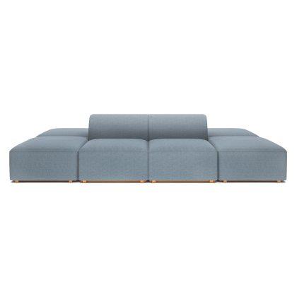 Blockhouse Modular Sectional - 8 Seat Island Sofa Image