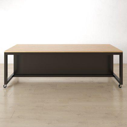 Frame Mobile Modesty Table : Solid Wood Image