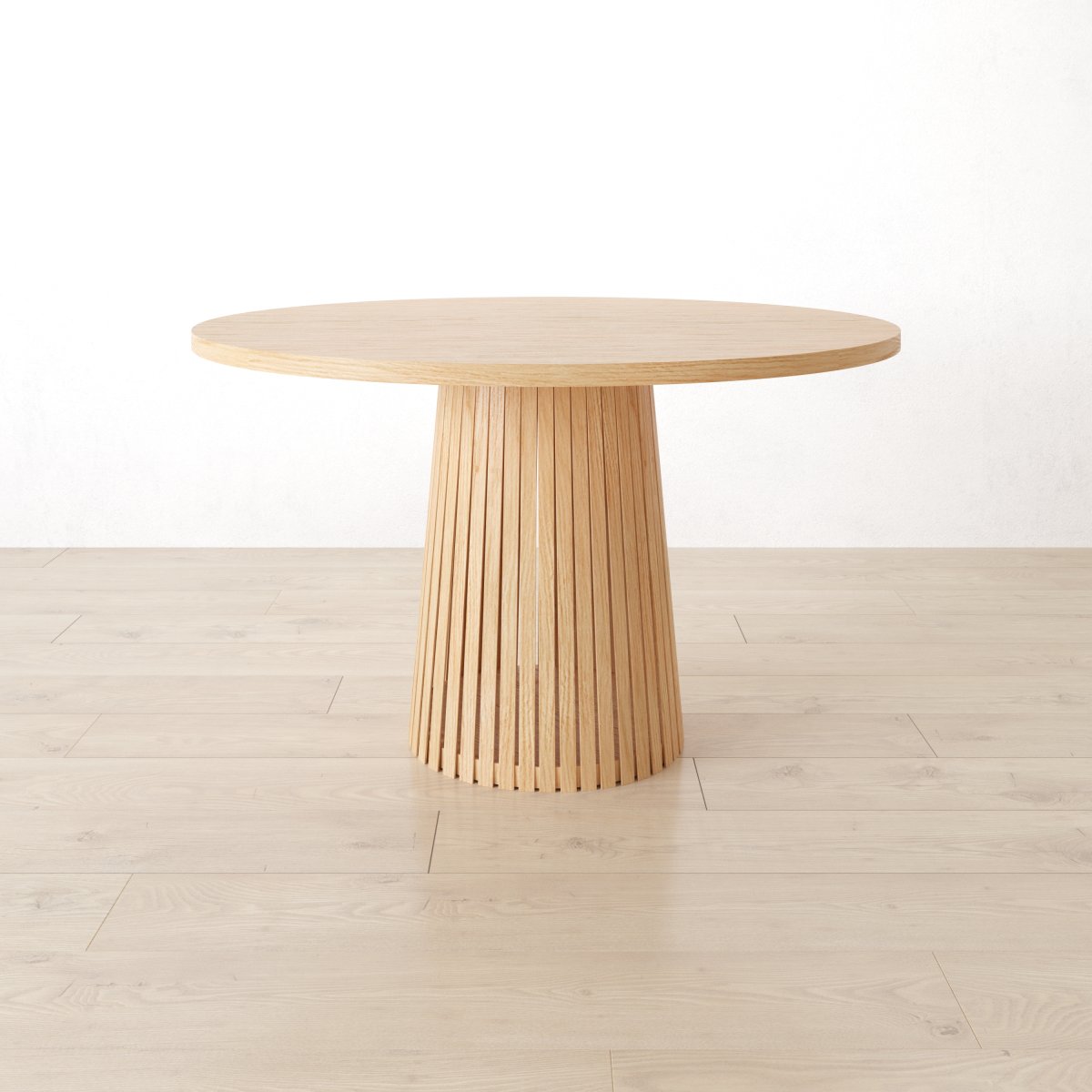 Round Stave Stave Round Table : Solid Wood | Rypen Custom | Rypen