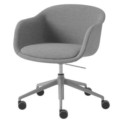 Fiber Conference Armchair - Swivel Base W. Gas Lift, Casters And Tilt Image