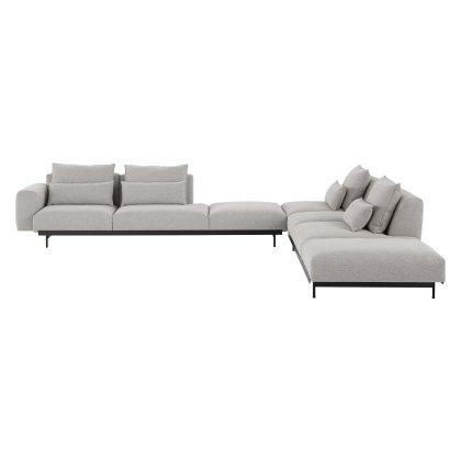 In Situ Corner Open Concept Modular Sofa Image