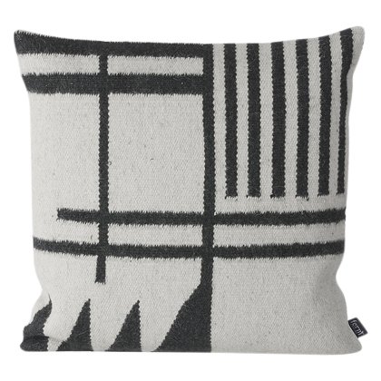 Kelim Black Lines Pillow Image