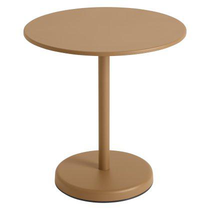 Linear Steel Round Cafe Table Image