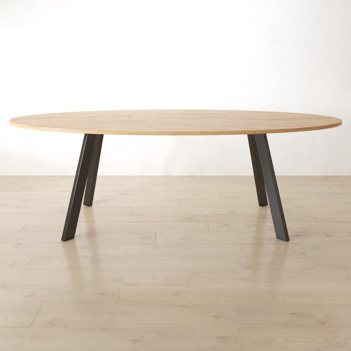 Pose Oval Table : Solid Wood | Rypen Custom | Rypen