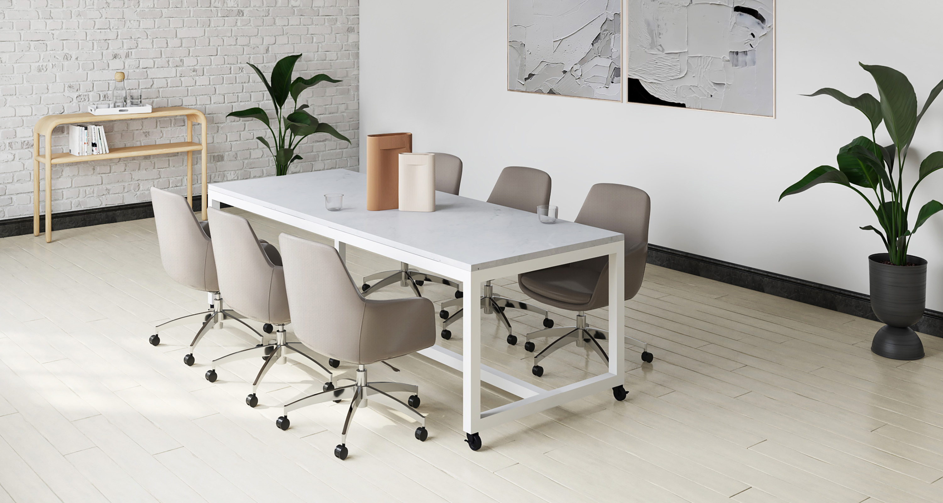 Frame Modesty Table : Solid Wood | Rypen Custom | Rypen