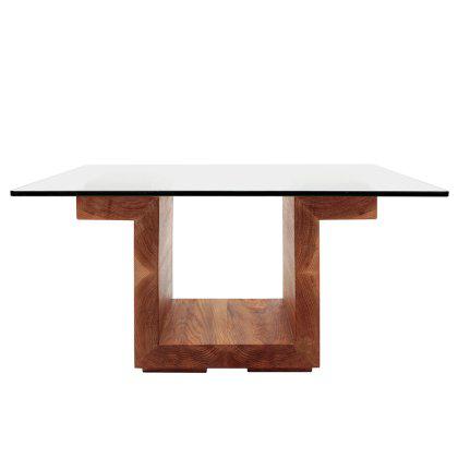 SQG 28 Square Glass Top Table Image