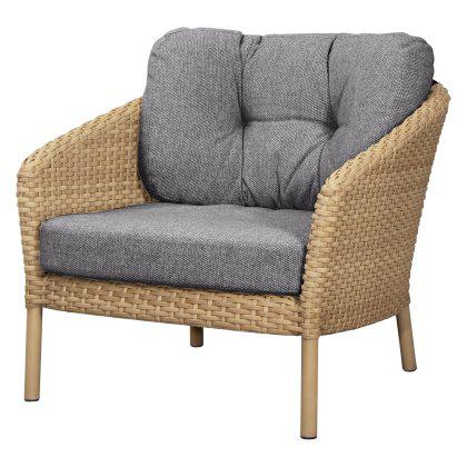 Ocean Large Flat Weave Lounge Chair Image