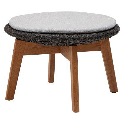 Peacock Footstool / Coffee Table, Cane-line Soft Rope Image
