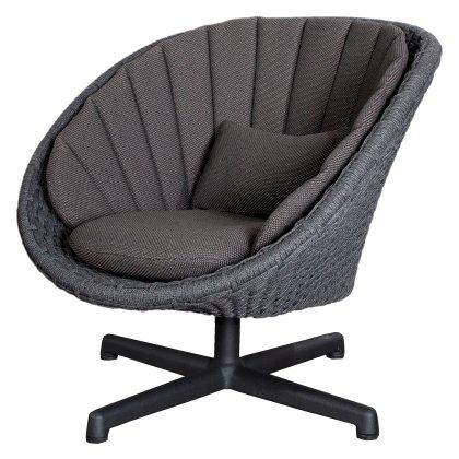 Peacock Swivel Base Lounge Chair Image