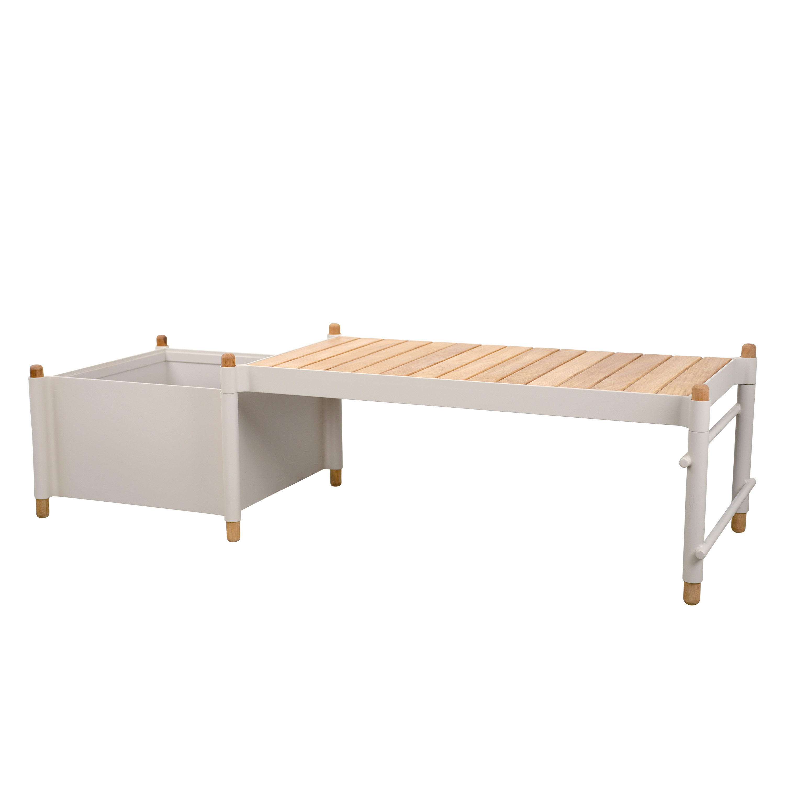Sticks Bench w. Planter | Cane-line | Rypen
