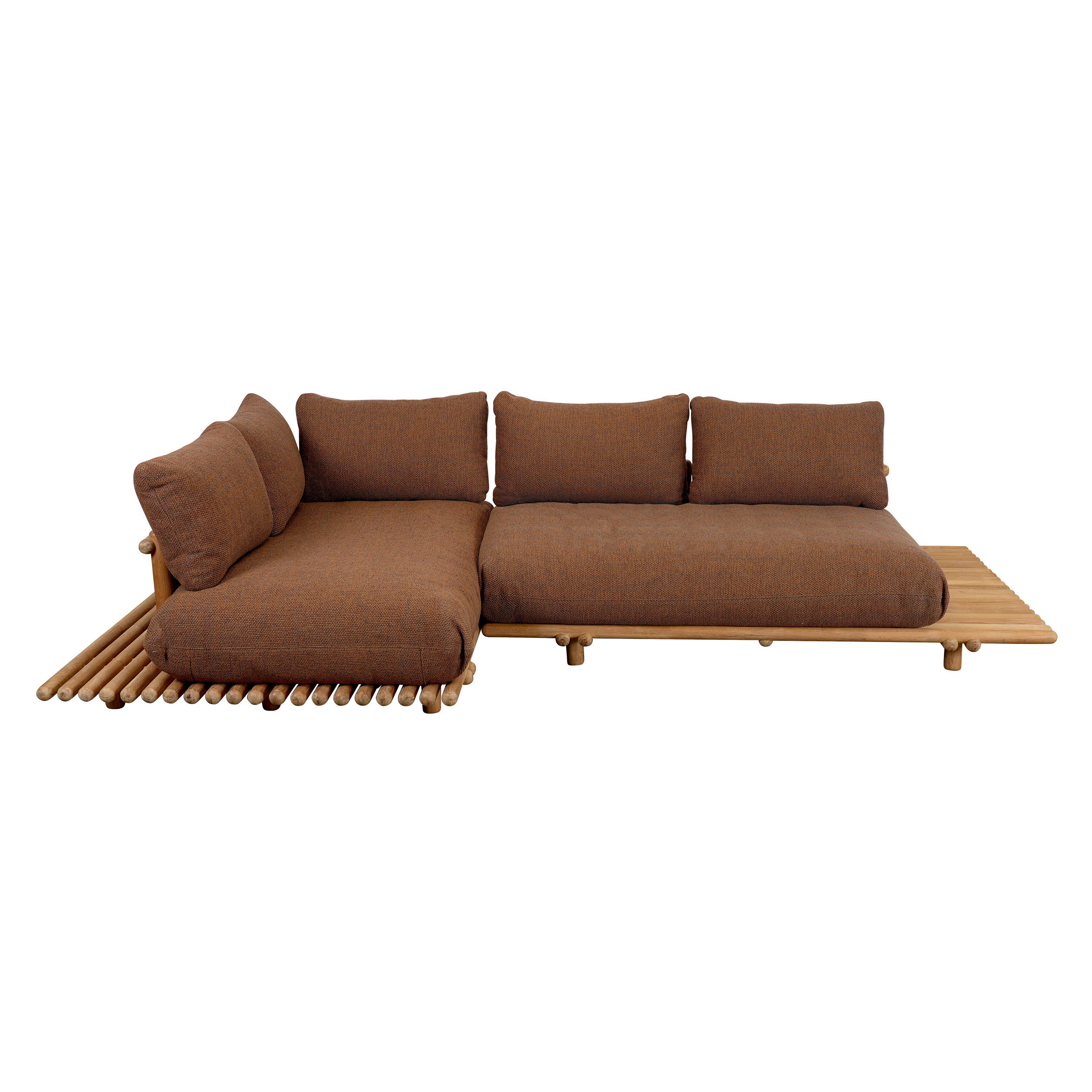 Sticks Platform Corner Sofa - Configuration 1 | Cane-line | Rypen