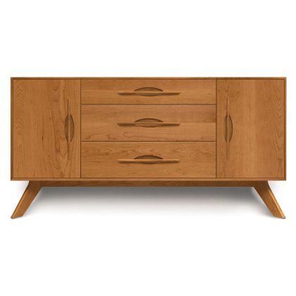 Audrey 3 Drawer Buffet with Flanked Doors Image