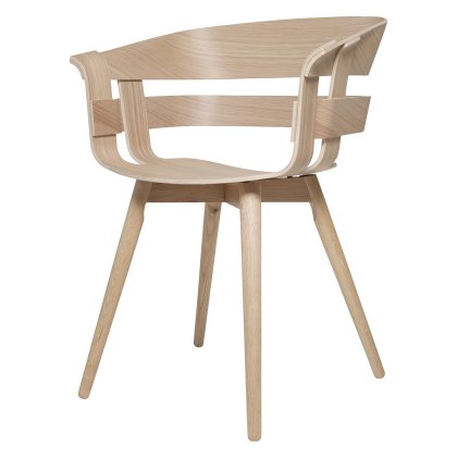 Wick Chair - Wood Legs Image