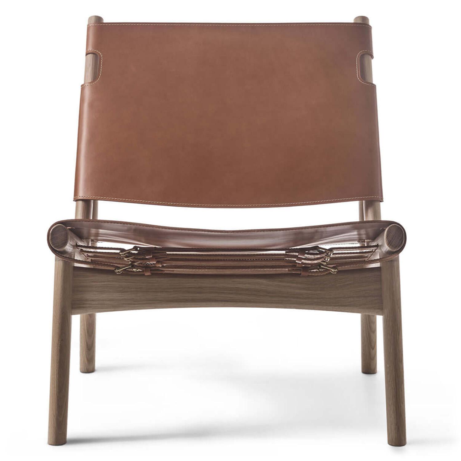 Leather Belt Lounge Chair