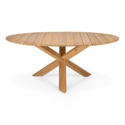 Circle Outdoor Dining Table Image
