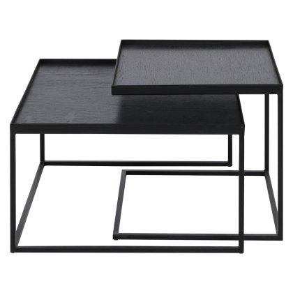 Square Small and Large Tray Coffee Table Set Image