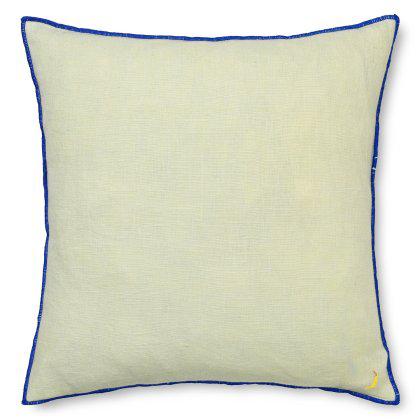 Contrast Linen Cushion Image