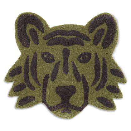 Tufted Tiger Head Rug Image
