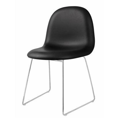 Gubi 3D Dining Chair - Sledge Base Fully Upholstered Image