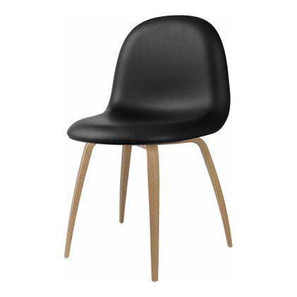 Gubi 3D Dining Chair - Wood Base Fully Upholstered Image