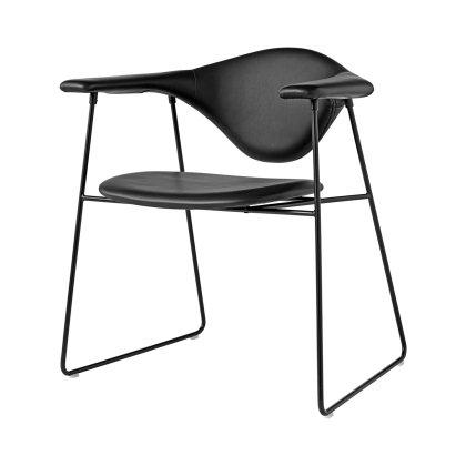 Masculo Dining Chair - Sledge Base Image