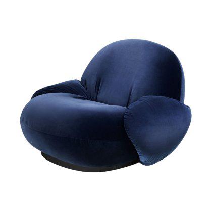Pacha Swivel Base Lounge Chair with Armrests Image