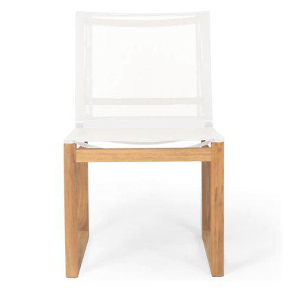 Hayman Teak Armless Dining Chair Image