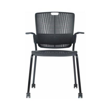 Cinto Fixed Arms Stacking Chair Image