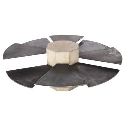 Steel Fan Coffee Table Image