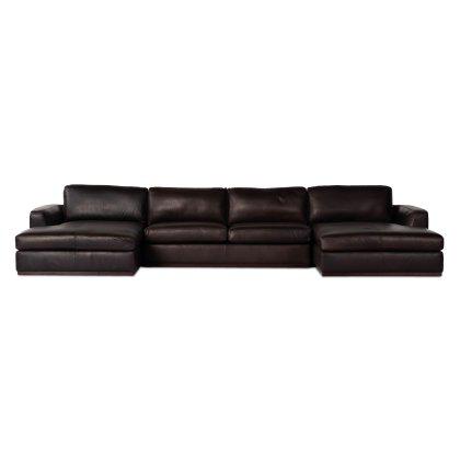 Chicago 3 Piece Double Chaise Lounge Sofa Image
