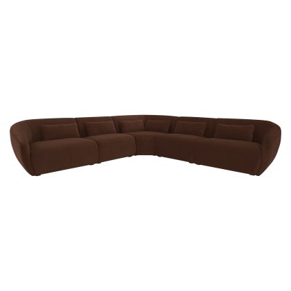 Amelia Classic L-Shaped Modular Sectional Image